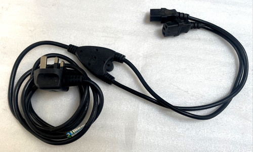 Pin plug dual - 3-pin, c13