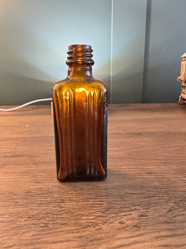 Vintage amber glass - amber, medicine
