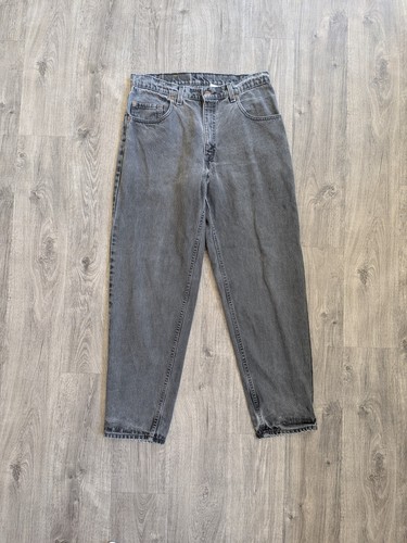 Levi black faded jeans - black, 90's