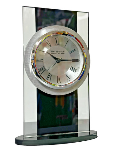 Mantel clock glass clear - clock, &