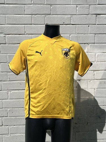 Aek athens home shirt 10 - aek,