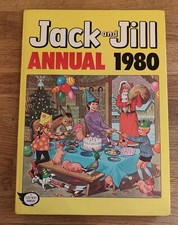 ANNUAL - Jack And Jill Annual 1980 Hardback Fleetway UK Comic Book 