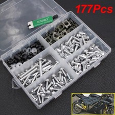 Silver Fairing Bolts Kit