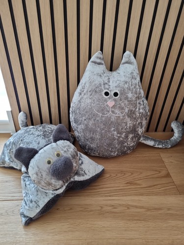 Set handmade crushed - of, grey