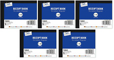 5 x Receipt Duplicate Book