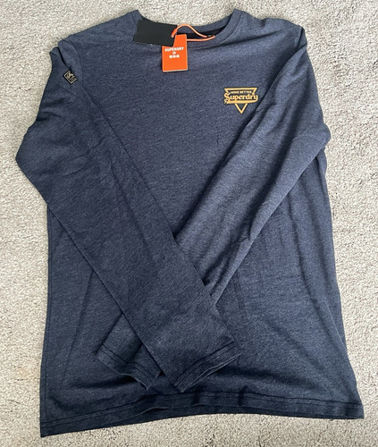 Superdry bnwt men blue - bnwt, crew