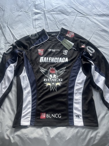 Balenciaga long sleeved racing - sleeved,