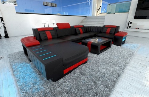 Sofa living area leather - ,