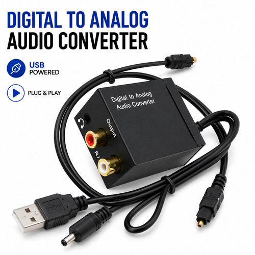 Digital analog audio - to,