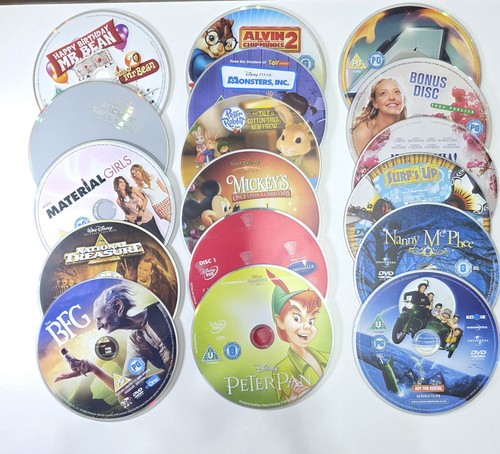 Dvd disc only job lot - 15,