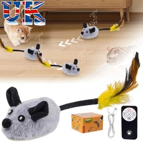 Interactive cat toy mouse - interactive,