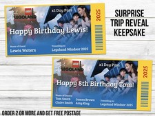 Legoland surprise trip - trip, |