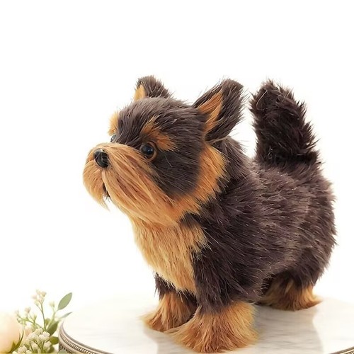 Cute schnauzer plush soft toy - cute,