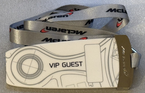 Mclaren vip guest pass - mclaren,