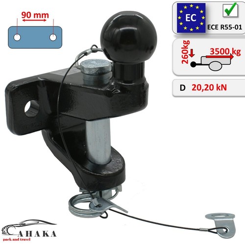 Universal tow bar - universal, ball