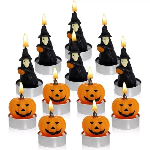 Halloween tealight candles - halloween,