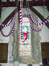 Photo 6x4 Bell ropes, St Mary's Church Stoughton/SU8011 The church has a c2009