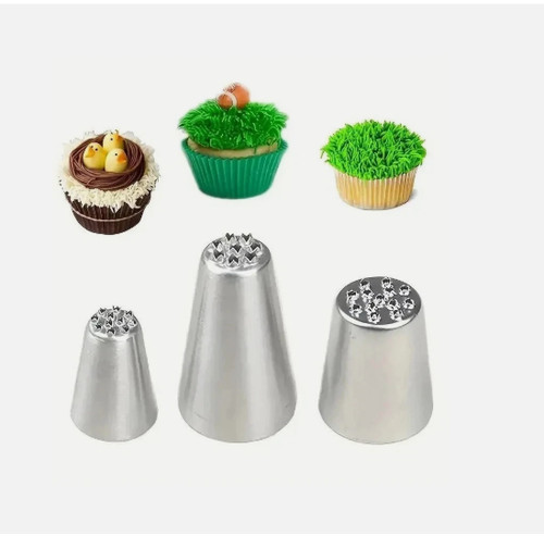Pcs grass cake piping - grass, nozzle