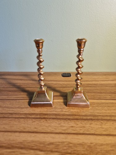 Vintage pair small brass - vintage,