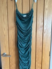 Oh Polly Forest Green Dress - Size Medium - New Without Tags