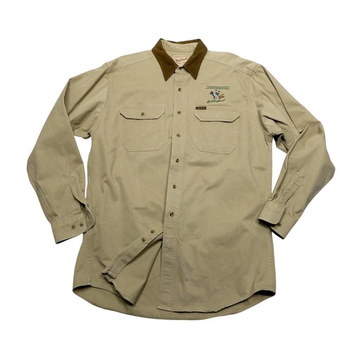 Woolrich shirt mens xlt - shirt, beige