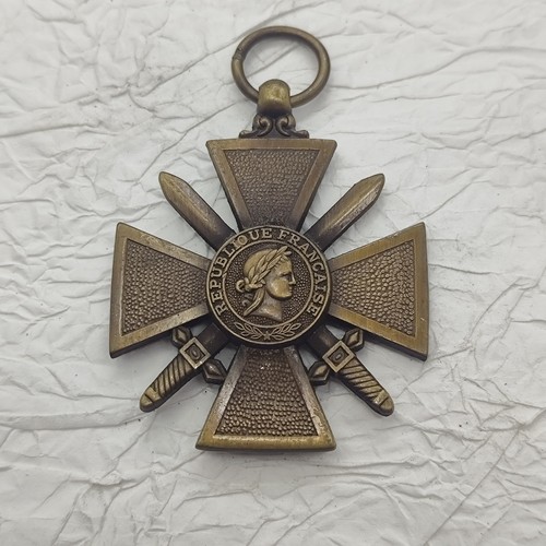 French croix guerre - french,