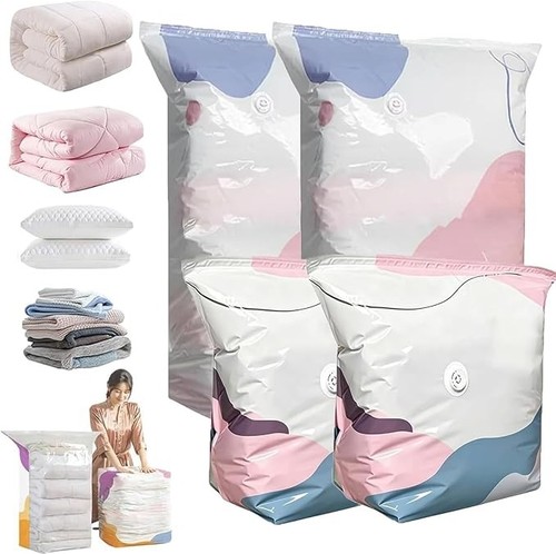 Pump vacuum storage bags - storage,