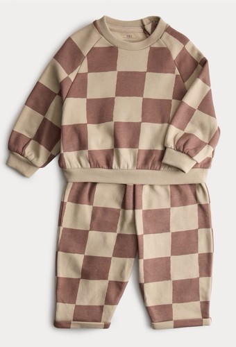 Bnwt part checkered set - bnwt,