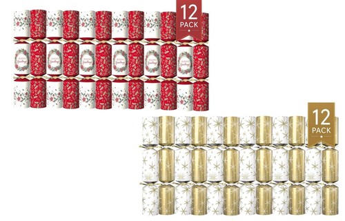Delux christmas crackers pack - delux,