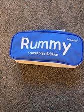 rummy  travel edition board game in convenient travel  case