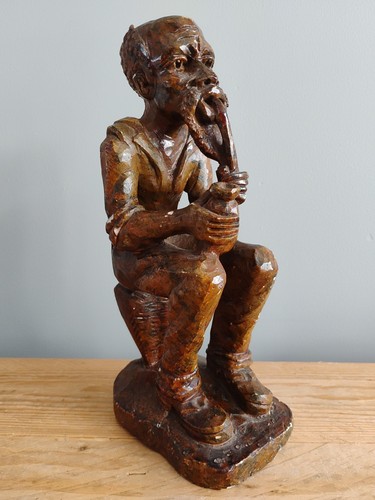 Stone carving sculpture figure - sculpture,
