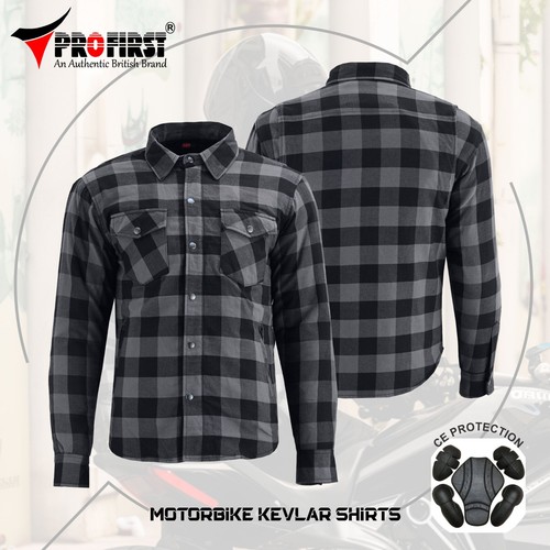 Motorcycle kevlar shirt made - kevlar,