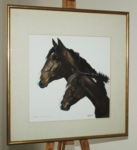 Terry logan framed - logan, (b.1939)