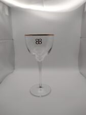 Baileys Tall Stem Glass With Gold Rim Very Good Condition Vintage Not Used      