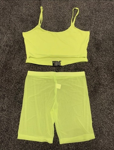 Neon yellow green festival - green,