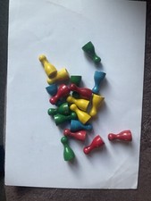 Vintage Wooden  Game Counters