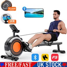 Lcd magnetic rowing machine - magnetic,