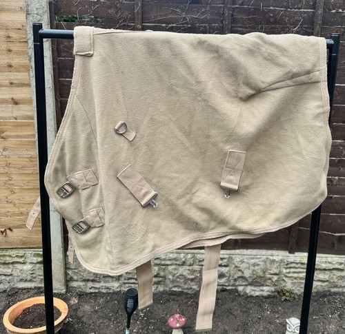 Unbranded beige fleece rug - beige,