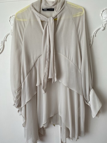 Zara women cream dress - women’s, or