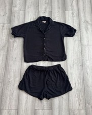 Short Black Pyjamas , Size 8/10 , Rise From tesco