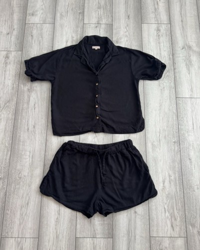 Short black pyjamas - short, size