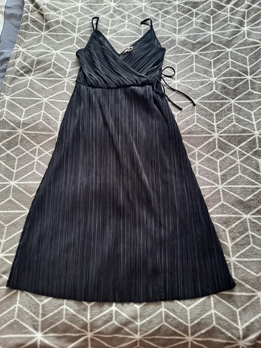 Black wrap dress size - , small