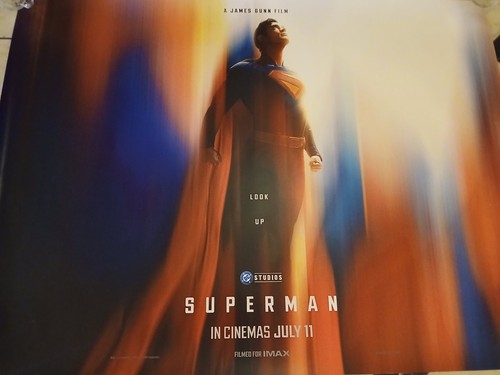 Superman quad poster cinema - superman, uk