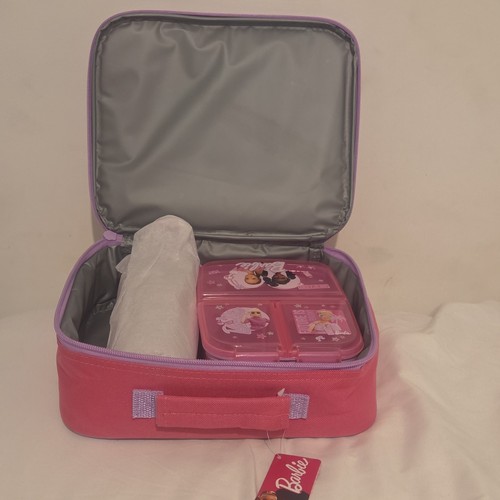 Barbie kids lunch box set - set, –