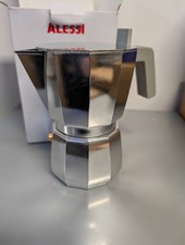 Alessi DC06/3 Espresso coffee maker, Aluminium 30cl - RRP £30