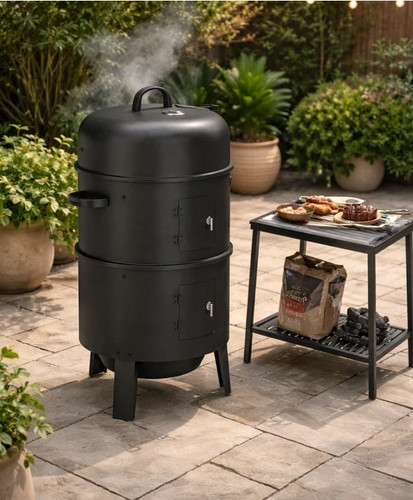 Charcoal smoker bbq grill - charcoal,