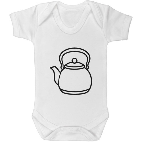 Tea kettle baby grow - kettle',