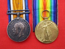 WW1 British Medals- GS-83415 PTE J PERCIVAL - 4th Battalion London Regiment