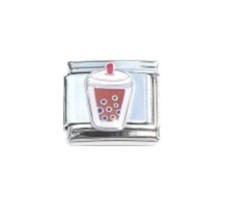 Bubble Tea cup Italian Charm -