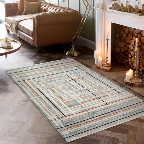 Boho carpet soft low pile - carpet,